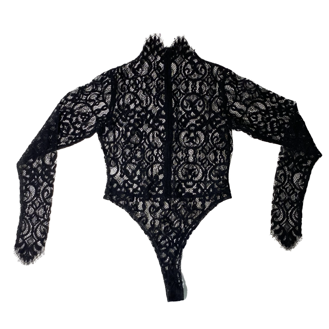 Gaia Lace Body Suit - Unembellished – IMAD EDUSO