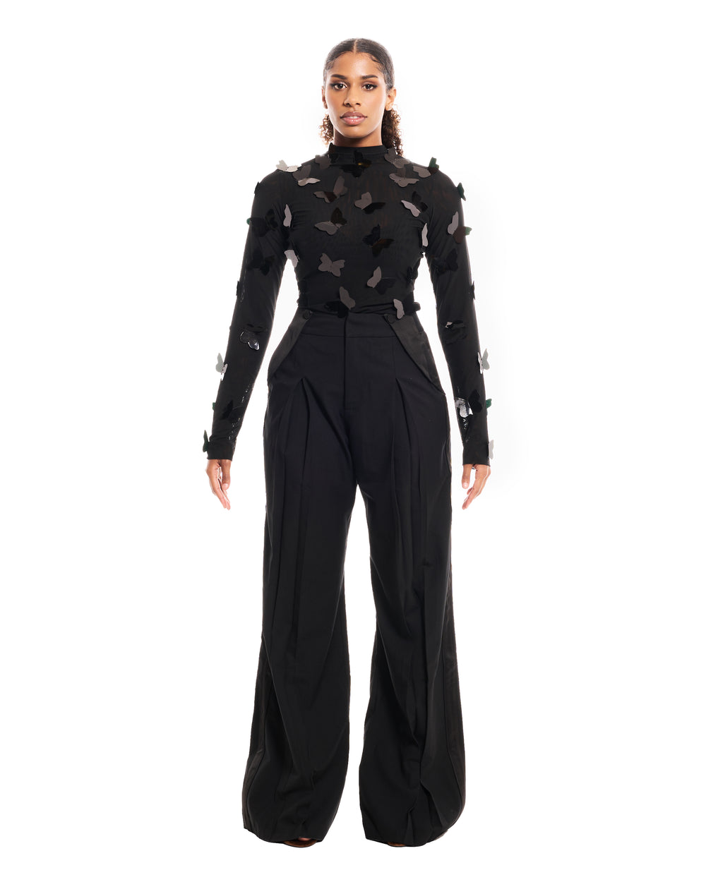 Labo Top Noir X Alaia Pants - IMAD EDUSO