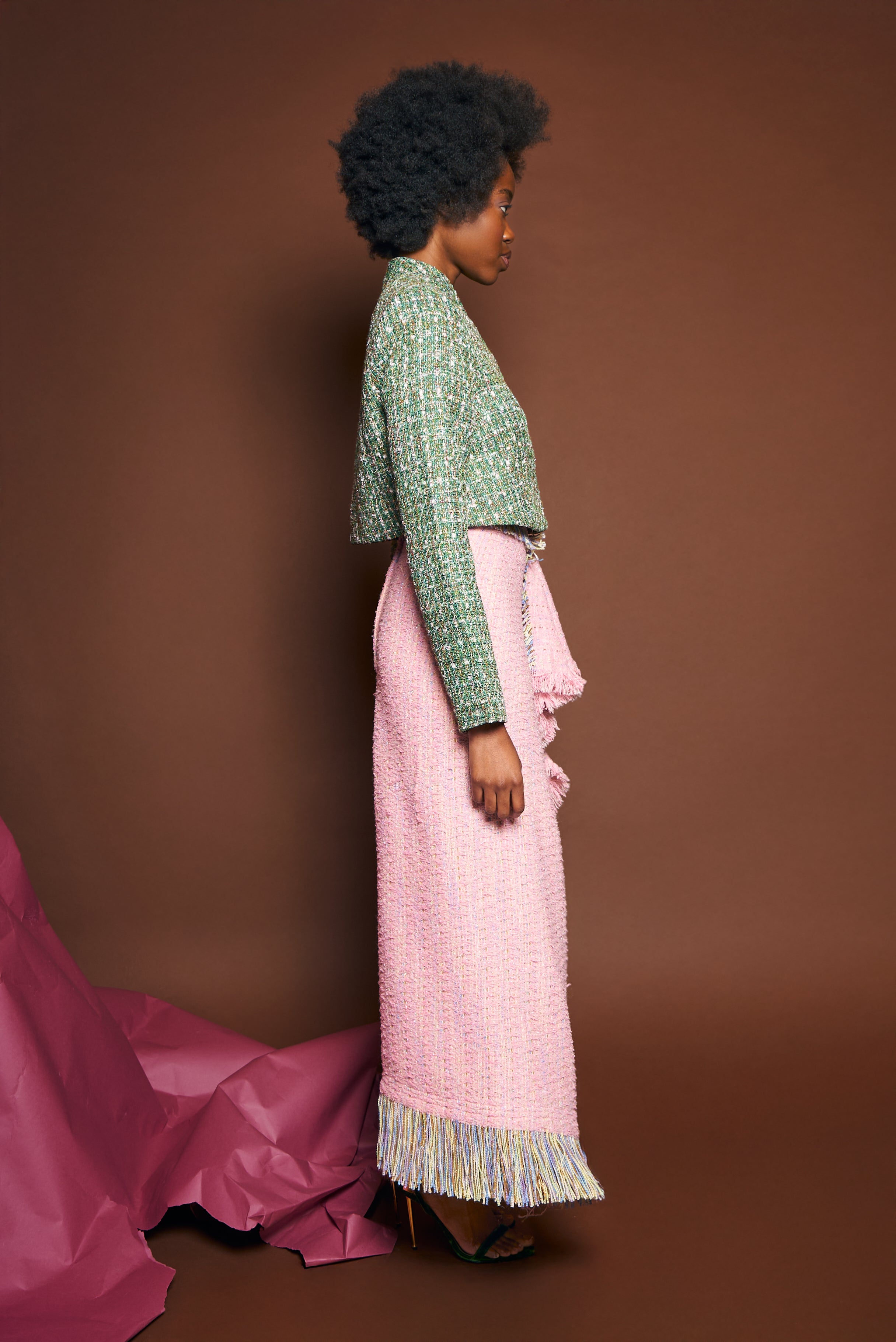 Ivie Skirt- Powder Pink