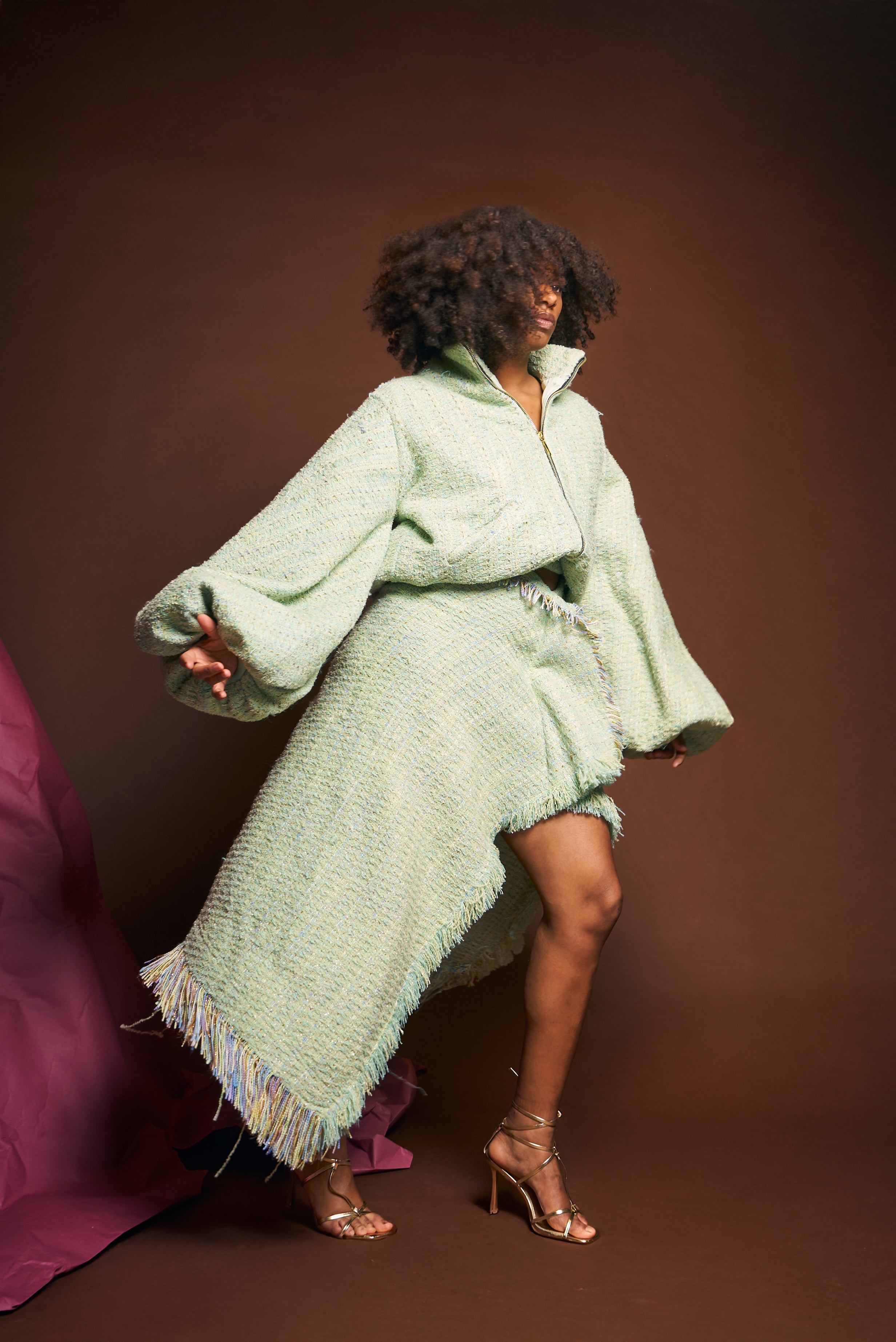 Ivie Skirt- Mint Green