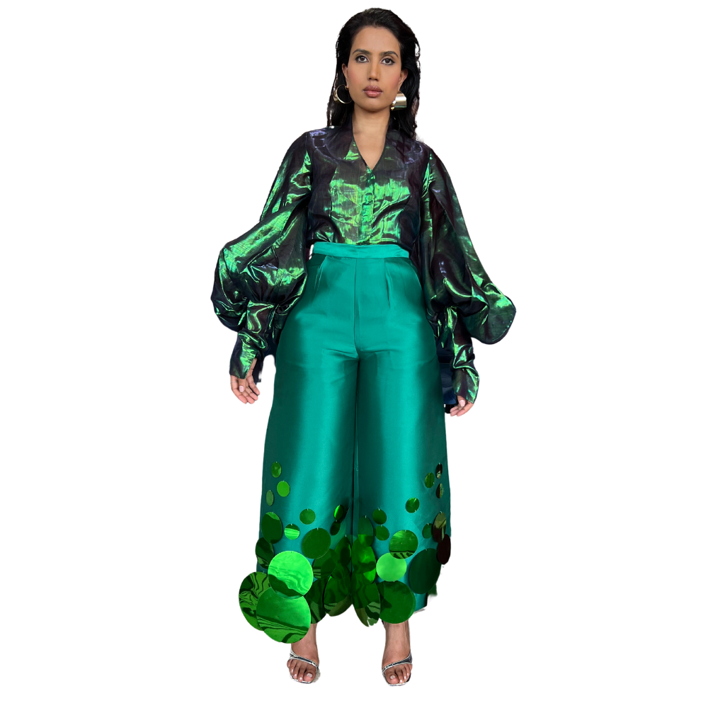 Adunni Pants Set- Green