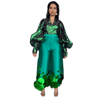 Adunni Pants Set- Green - IMAD EDUSO