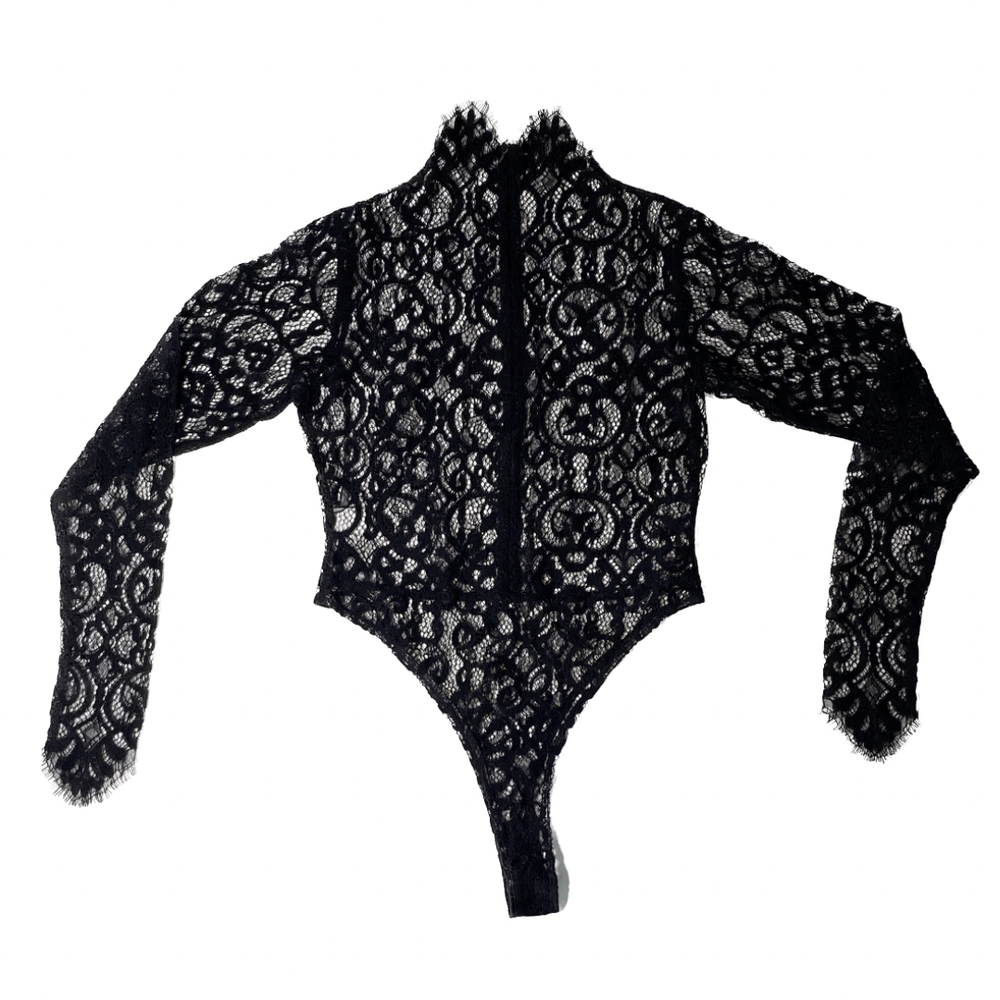 Gaia Lace Body Suit - Unembellished - IMAD EDUSO