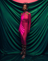 Ajoke Midi Dress - IMAD EDUSO