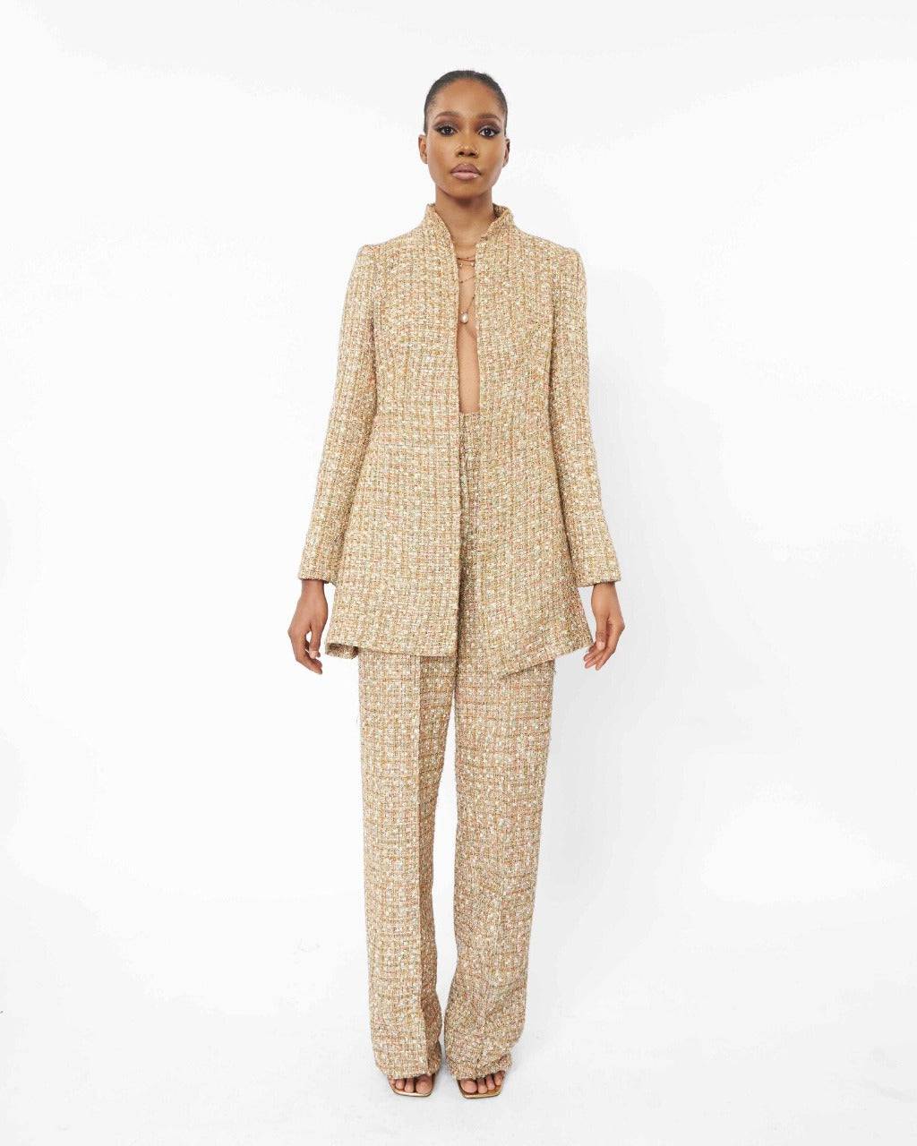 Tina Tweed Pants - IMAD EDUSO