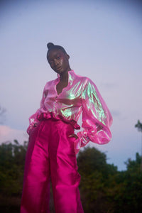 Adunni Top- Iridescent Pink - IMAD EDUSO