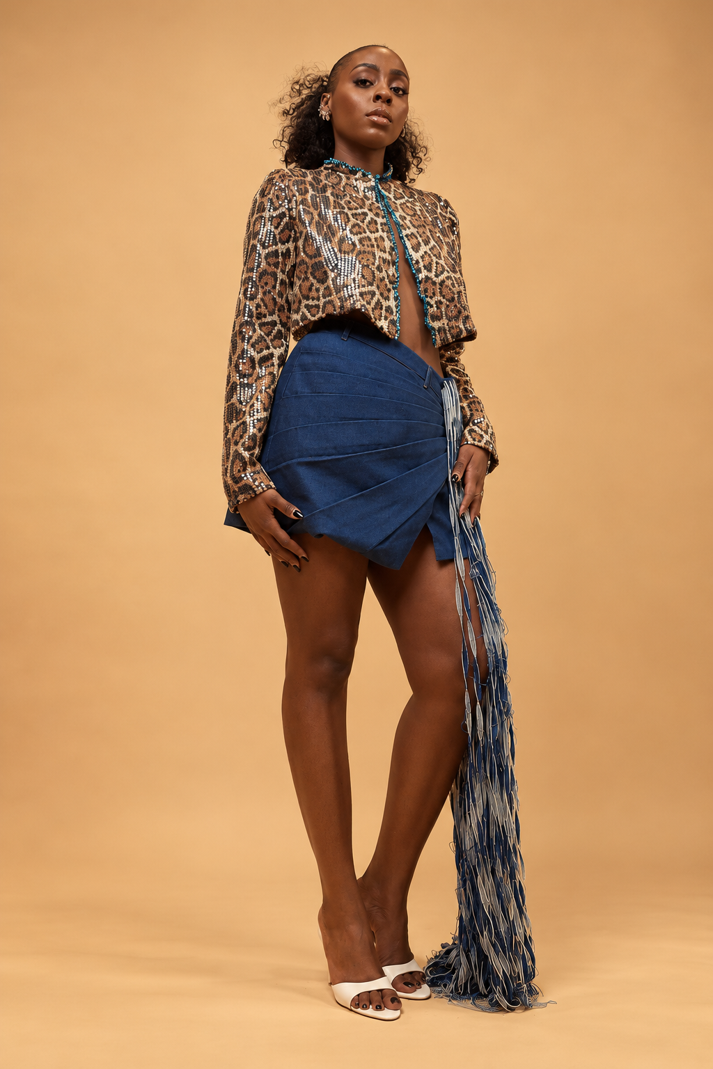 Jackie Jacket Leopard - IMAD EDUSO