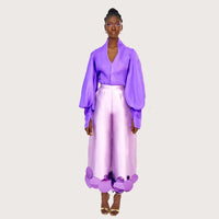 Adunni Pants Set - Lilac - IMAD EDUSO